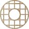 Ekena Millwork O'Neal Wood Fretwork Pierced Ceiling Medallion, Red Oak, 36"OD x 13 1/8"ID x 3/8"T CMWP36X36X0375ONRO - alternate 3